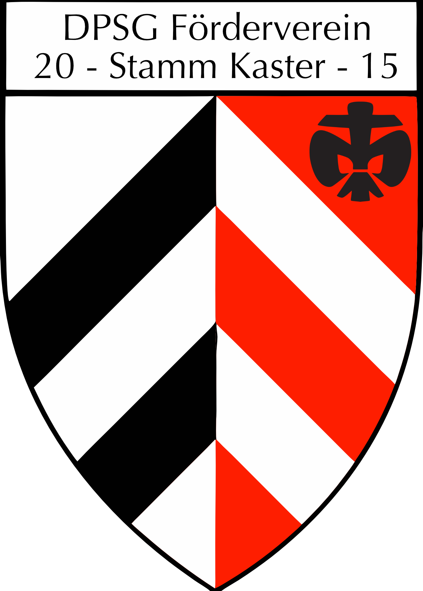 Wappen DPSG Stamm Eisvögel Kaster
